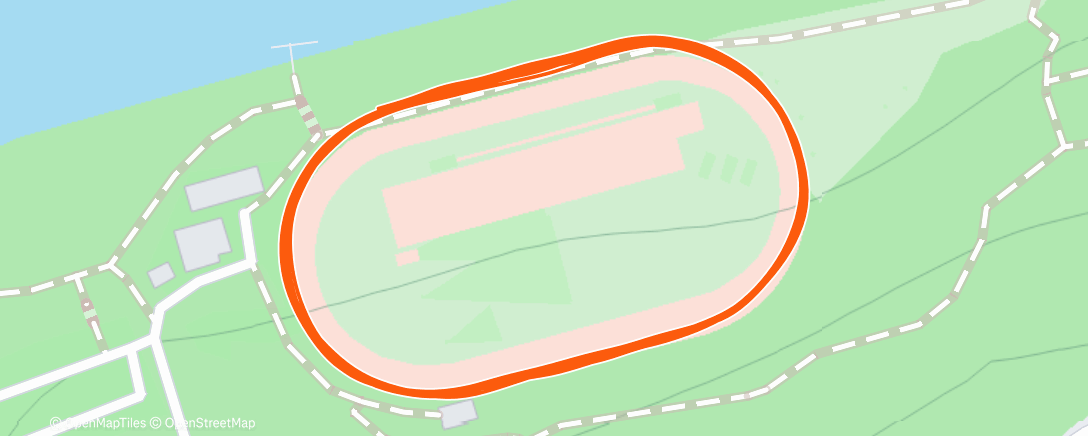 Карта физической активности (Evening Run)