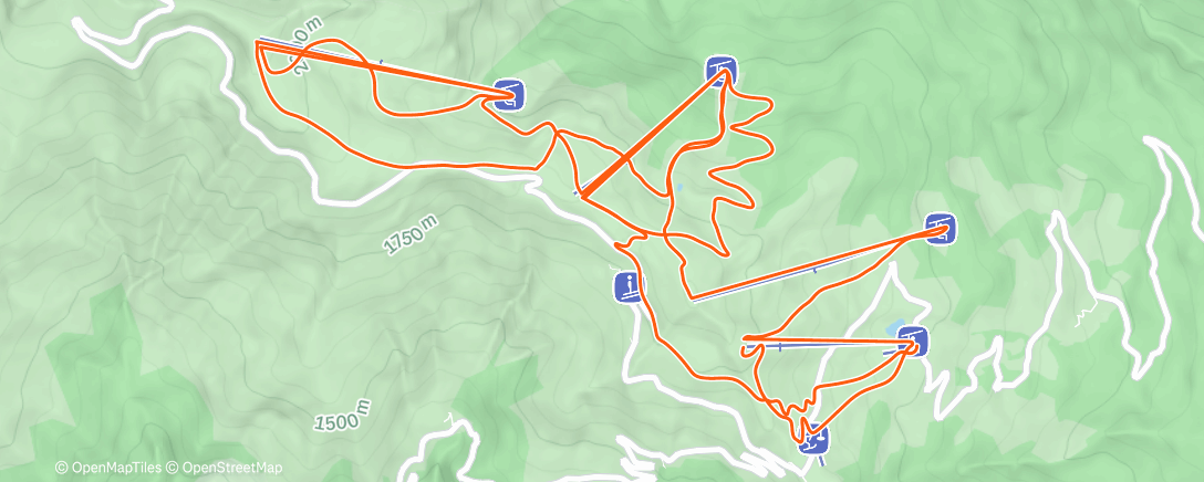 Map of the activity, 25/26 #Tag 56 - Maniva