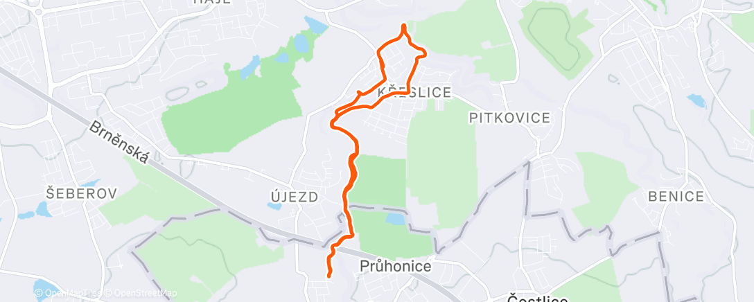 Map of the activity, Jak se mi nechtelo, tak to bylo super 🤗