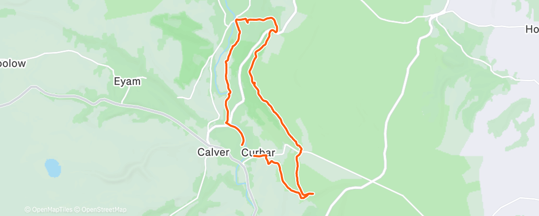 Map of the activity, First walk with NDWG