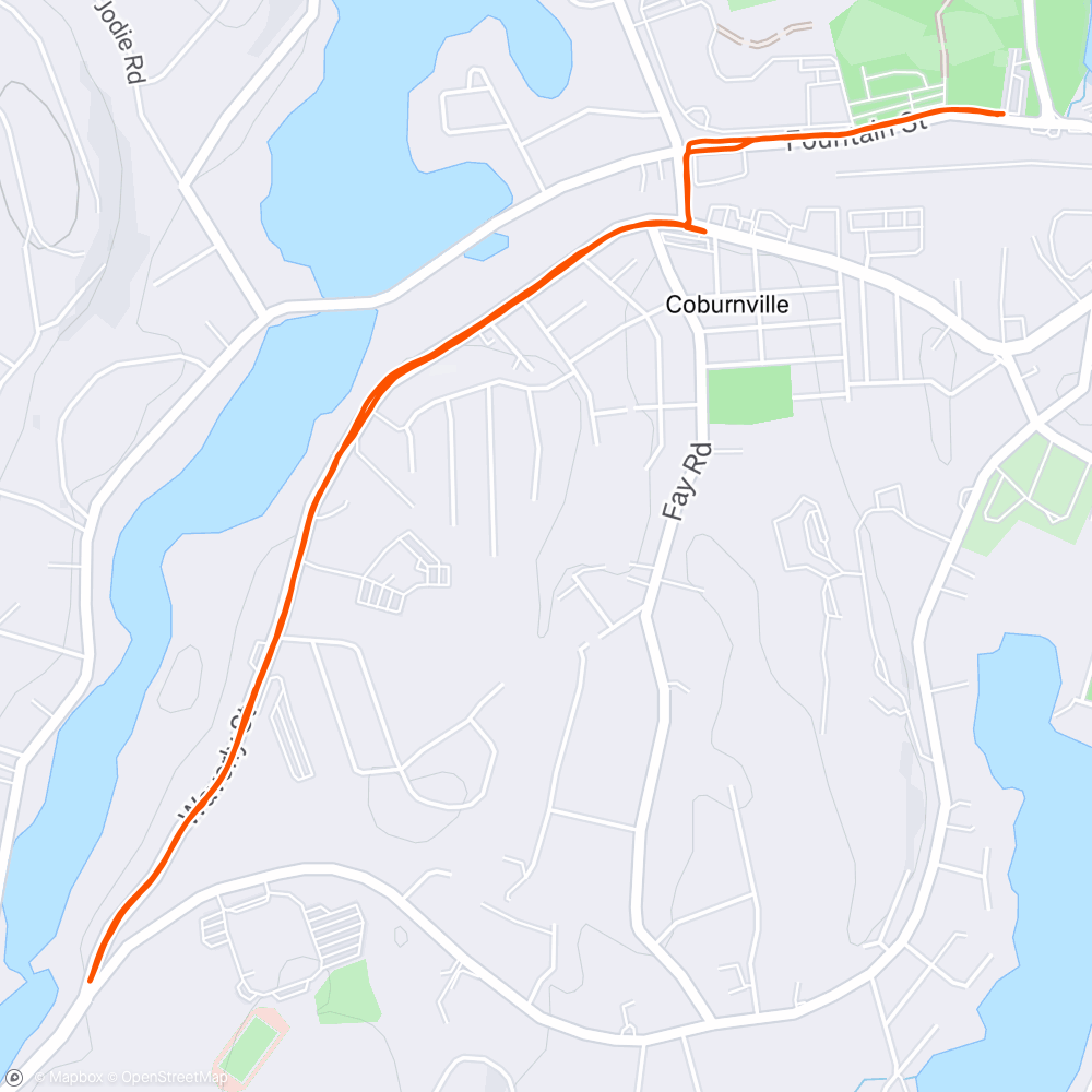Map of the activity