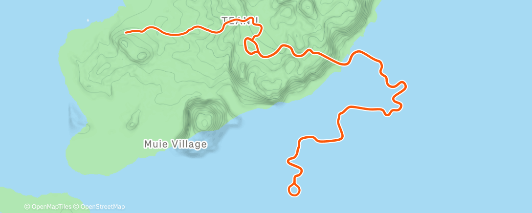 Map of the activity, Zwift - LIT - 45min / ROLLE on Flat Out Fast in Watopia
