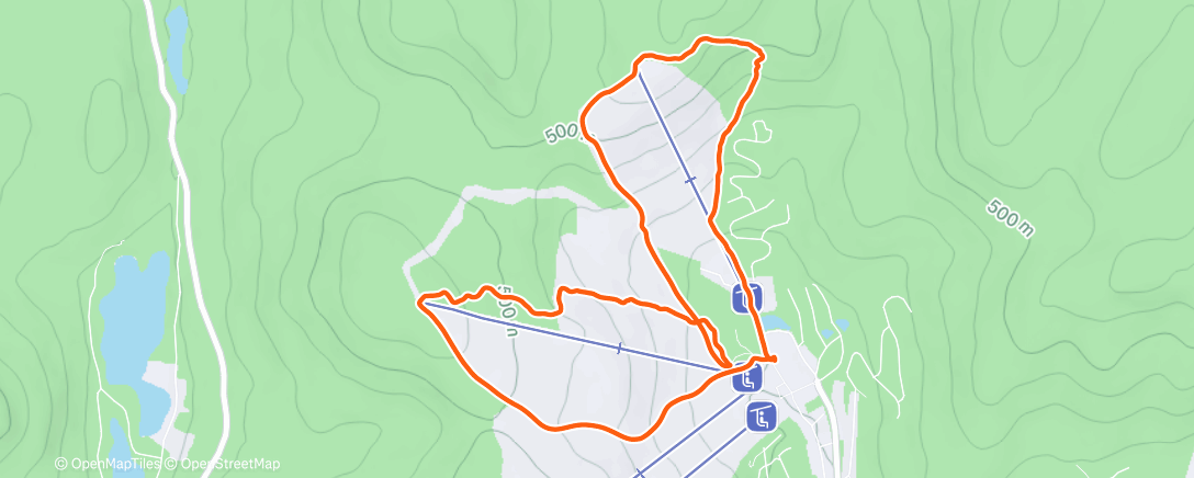 Mapa de la actividad (Skimo - Polaire 🥶)
