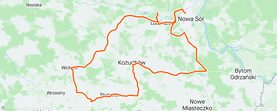 Mapa de la actividad (Road Ride_2:30 godz_NP 214 <HR 148>)