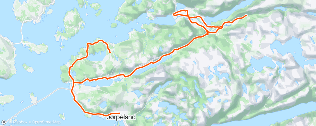 Map of the activity, Søndagstur med Ryfylke SK🌞👍4