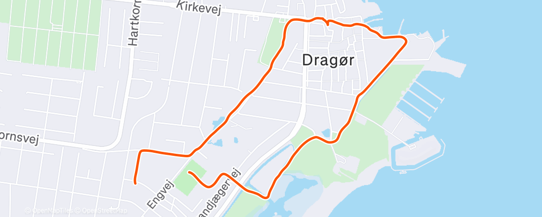 Map of the activity, Lunch Hike