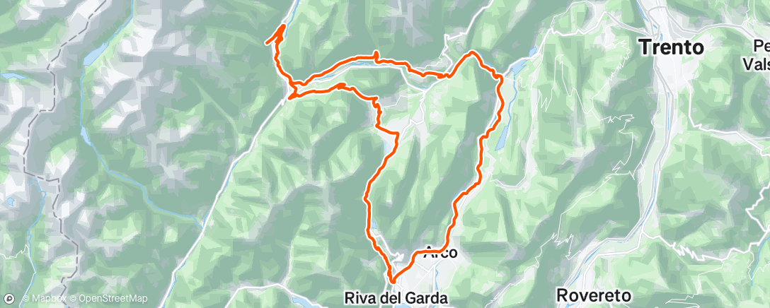 Map of the activity, Morning Ride
