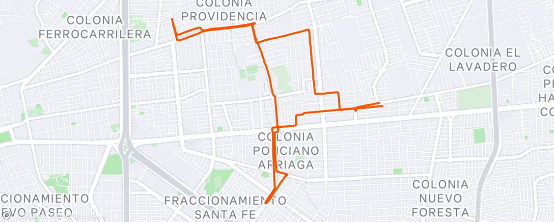 Map of the activity, Bici 2 🚵