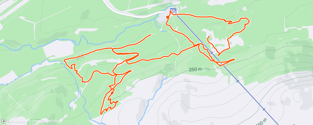 Map of the activity, Day Night Enduro: Night lap