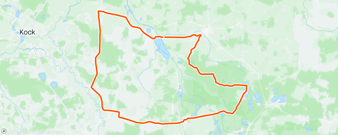 Map of the activity, Szosa - Lubelszczyzna krajoznawczo