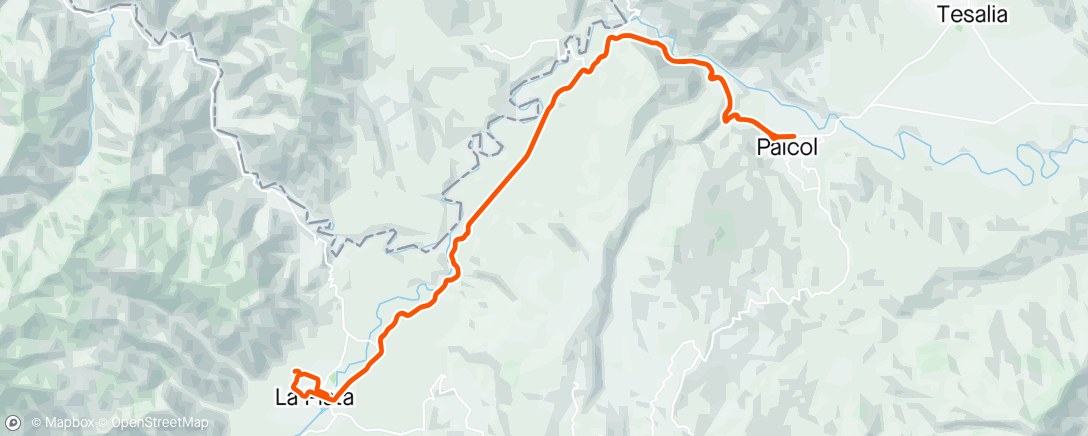 Map of the activity, 2024-03-28Ride