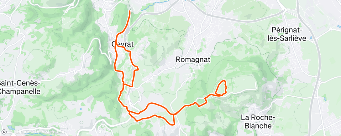 Map of the activity, Trop trop trop chaud