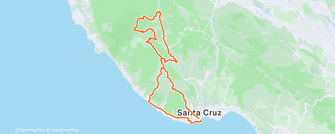 Map of the activity, Outside again