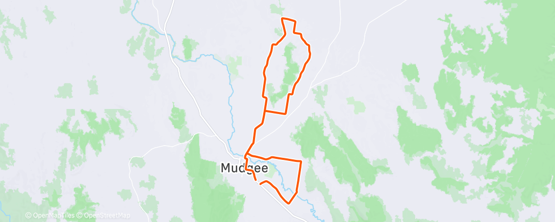 Map of the activity, Morning Ride