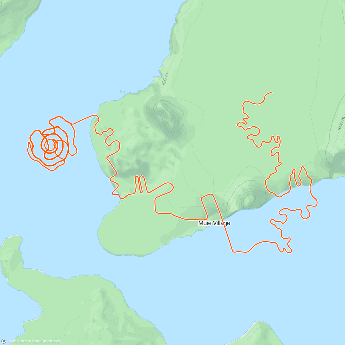Map of the activity, Zwift - Threshold Ladder - Build Cadence in Watopia