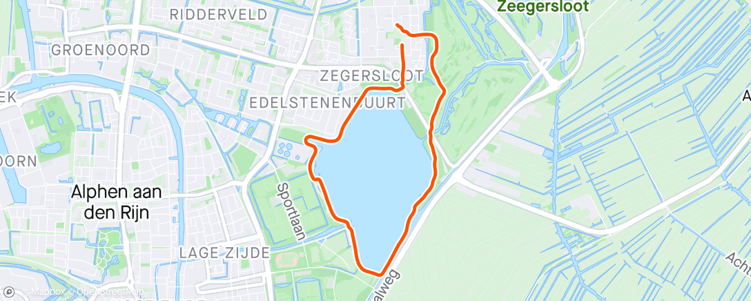 Kaart van de activiteit “Afternoon Walk”