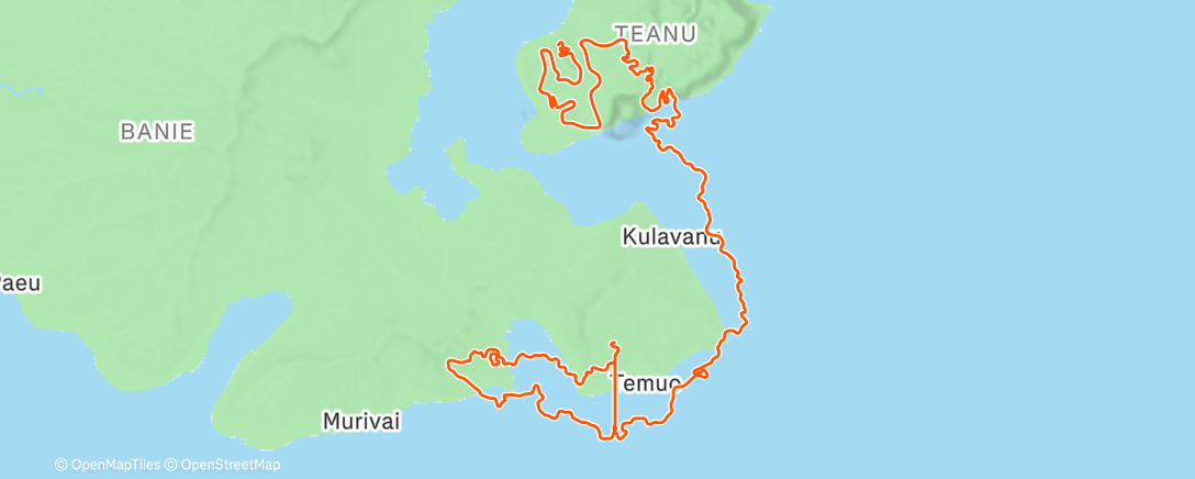 Map of the activity, Утренний велозаезд