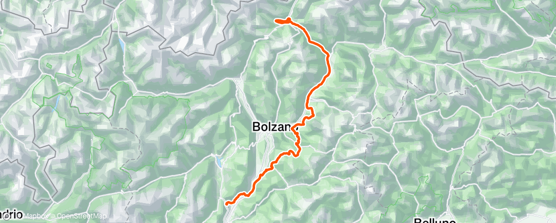 Map of the activity, Tour of Alps stage 2 ( un pò come una volta un po’ tipo gara juniores 🫣😅)