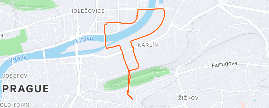 Карта физической активности (Tour de Vánoce se blíží ke konci)