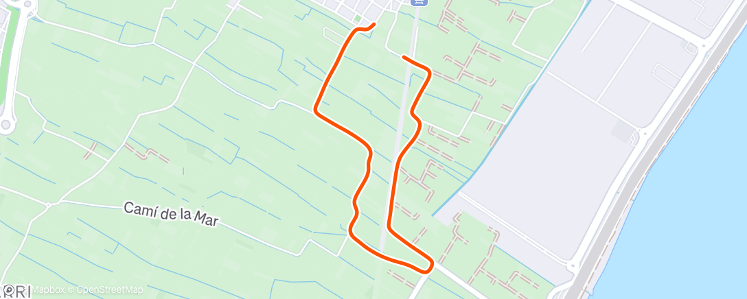 Map of the activity, Posst gym