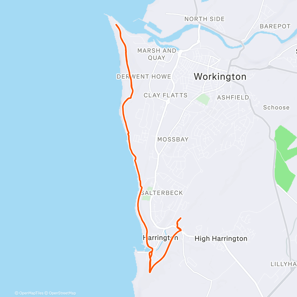 Map of the activity