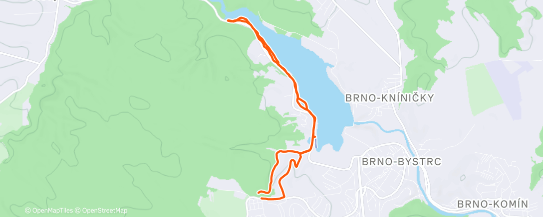 Map of the activity, klus