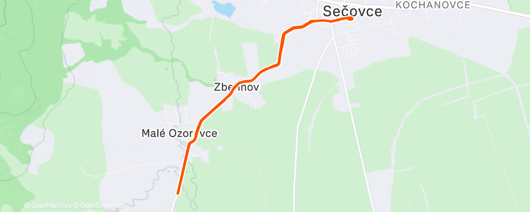 Map of the activity, Klus 50’