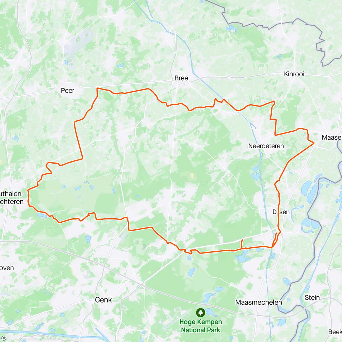 Map of the activity, Tourke Lanklaar