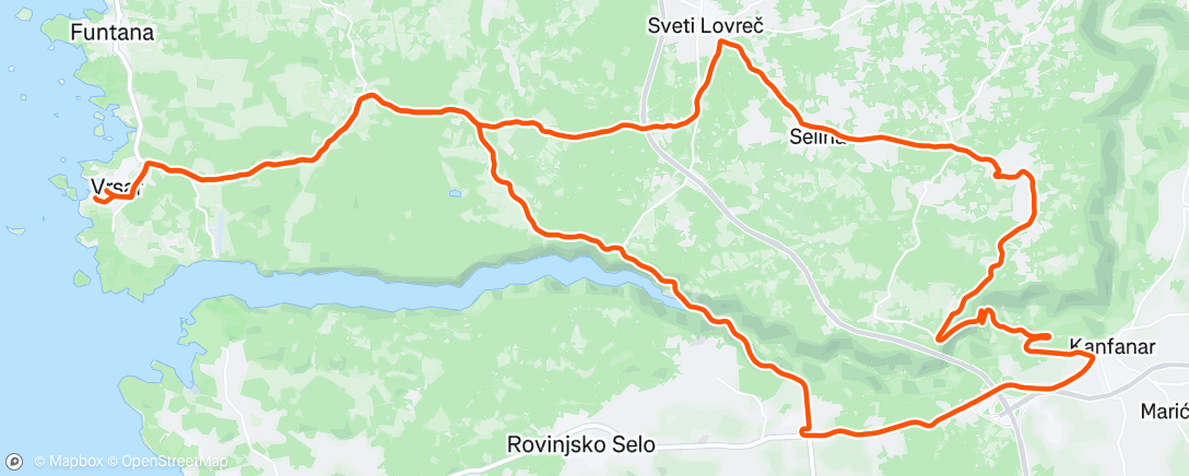 Map of the activity, Vrsar 2025 #3