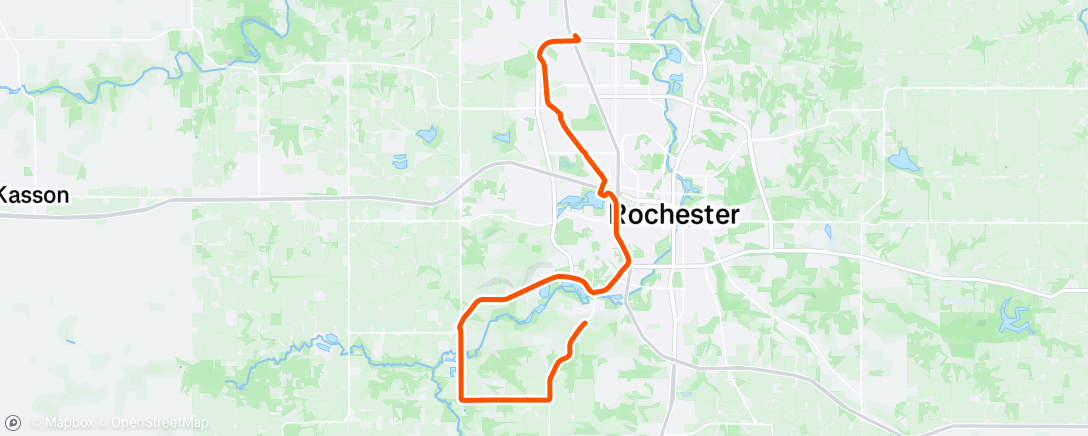 Map of the activity, Afternoon Ride with Chad - Part II