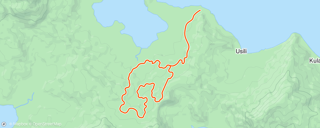 Map of the activity, Zwift - Lavendar Unicorn in Watopia