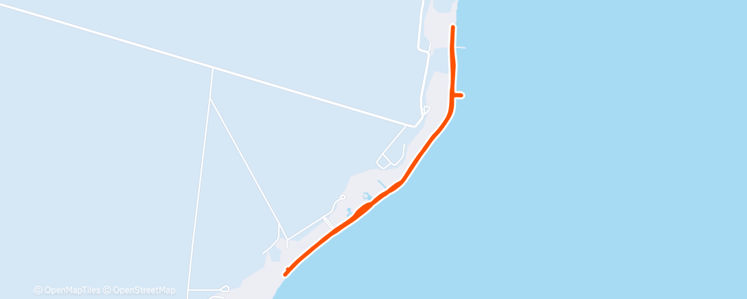 Map of the activity, Coffee Walk