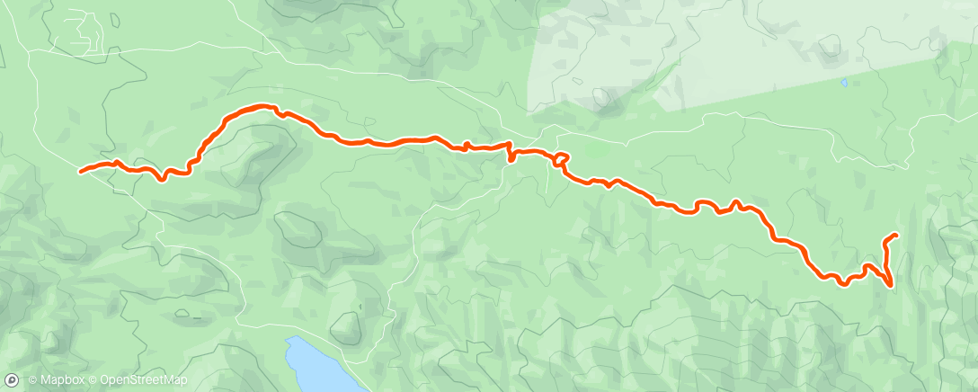 Karte der Aktivität „Lunch Trail Run”
