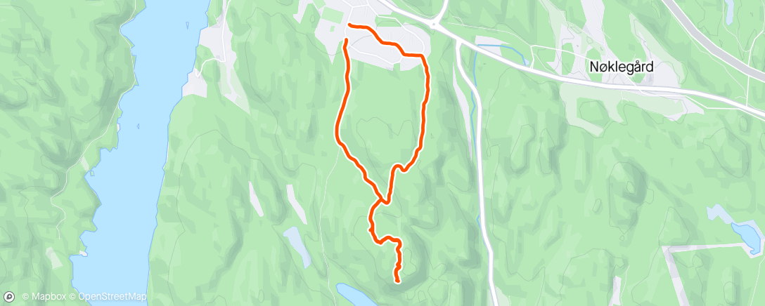 Kaart van de activiteit “Afternoon Trail Run”