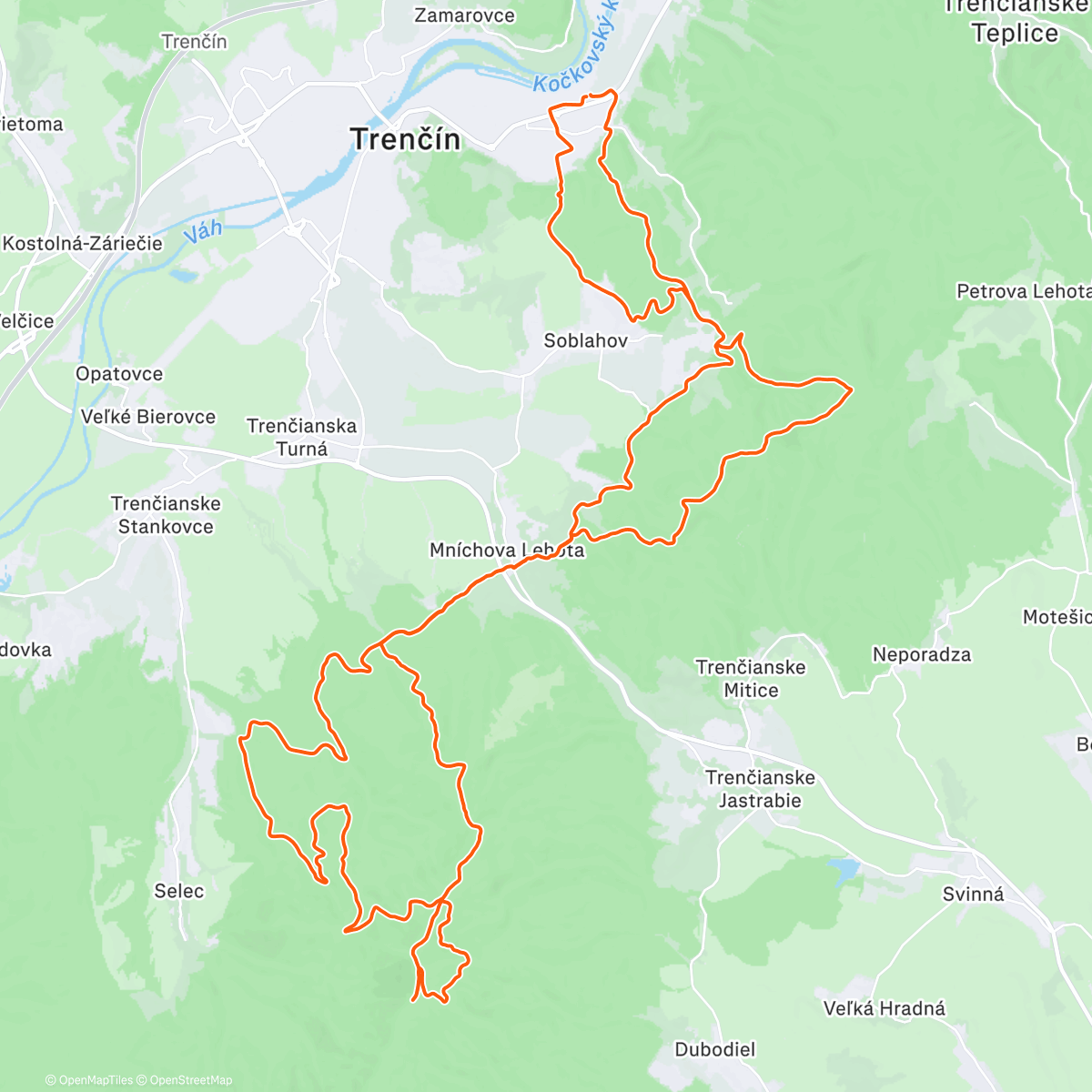 Карта физической активности (Top Mtb podmienky😍🌞🥶)