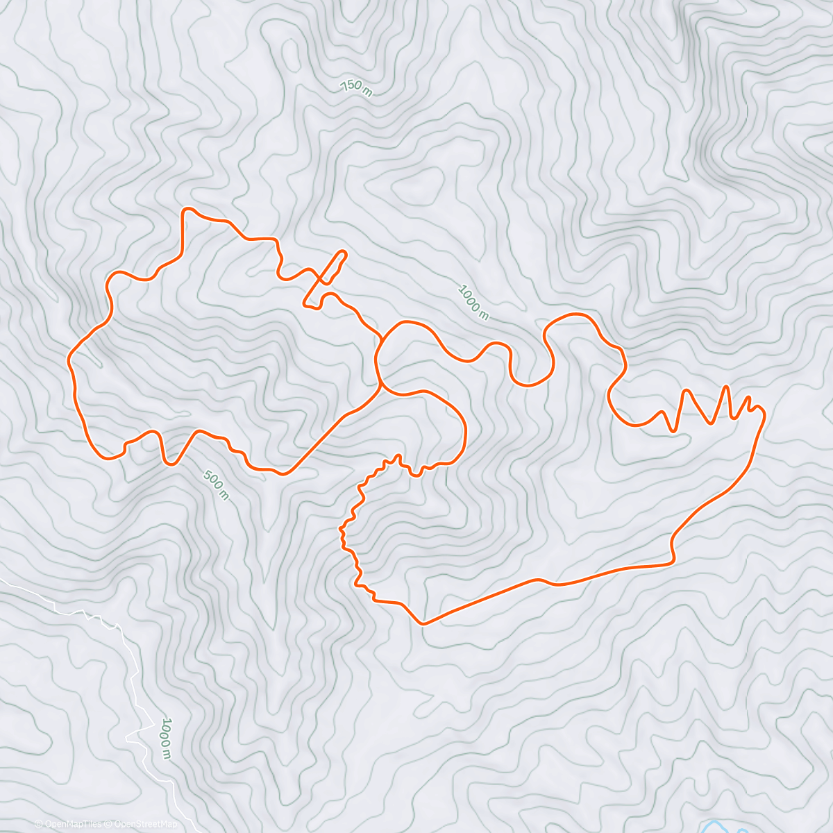 Map of the activity, Zwift - Race: La Cyclo MedioFondo Foudre - Age & Women categories⚡️! (C) on Gentil 8 in France