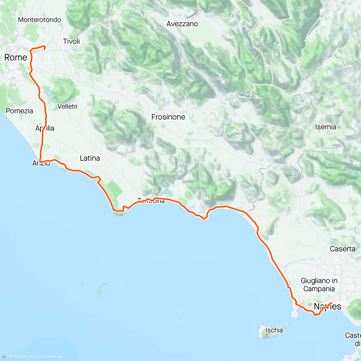 Map of the activity, Salsedine