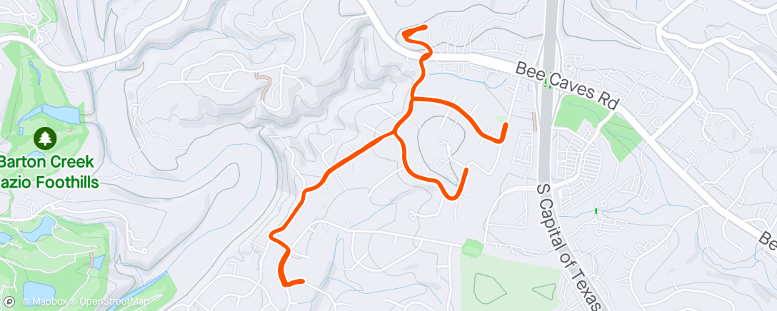 Map of the activity, 1 mile 100/100, 1 mile 200/100, 1 mile 300/100, 3 laps 200/100, 3 laps 100/100