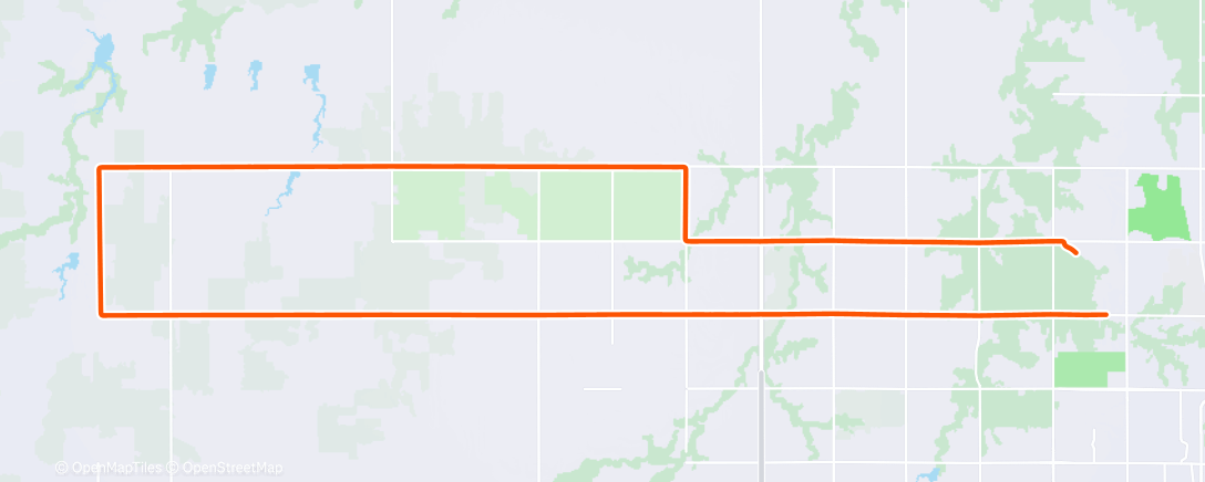 Map of the activity, Morning Ride