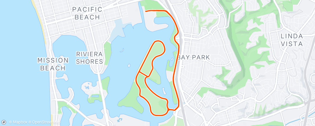 Map of the activity, SST - ON TT BIKE