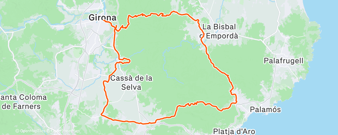 Mappa dell'attività Middagrit