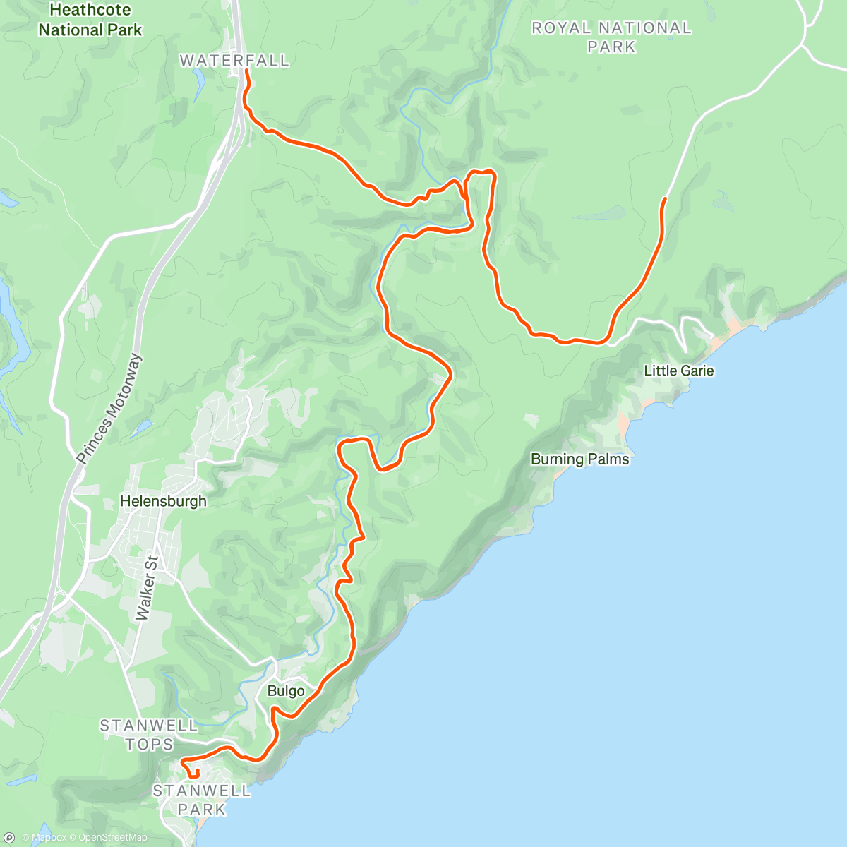 Mapa de la actividad, Impatient driver 🏆