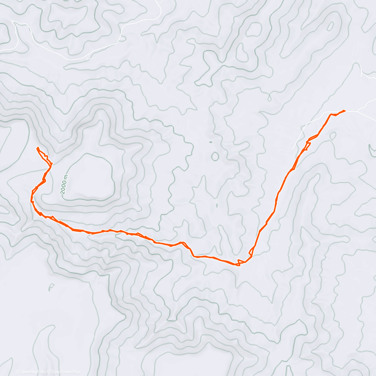 Map of the activity, Grapevine explore