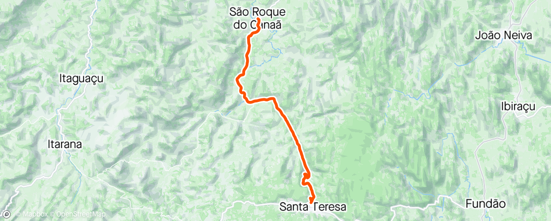 Map of the activity, São Rock ✅