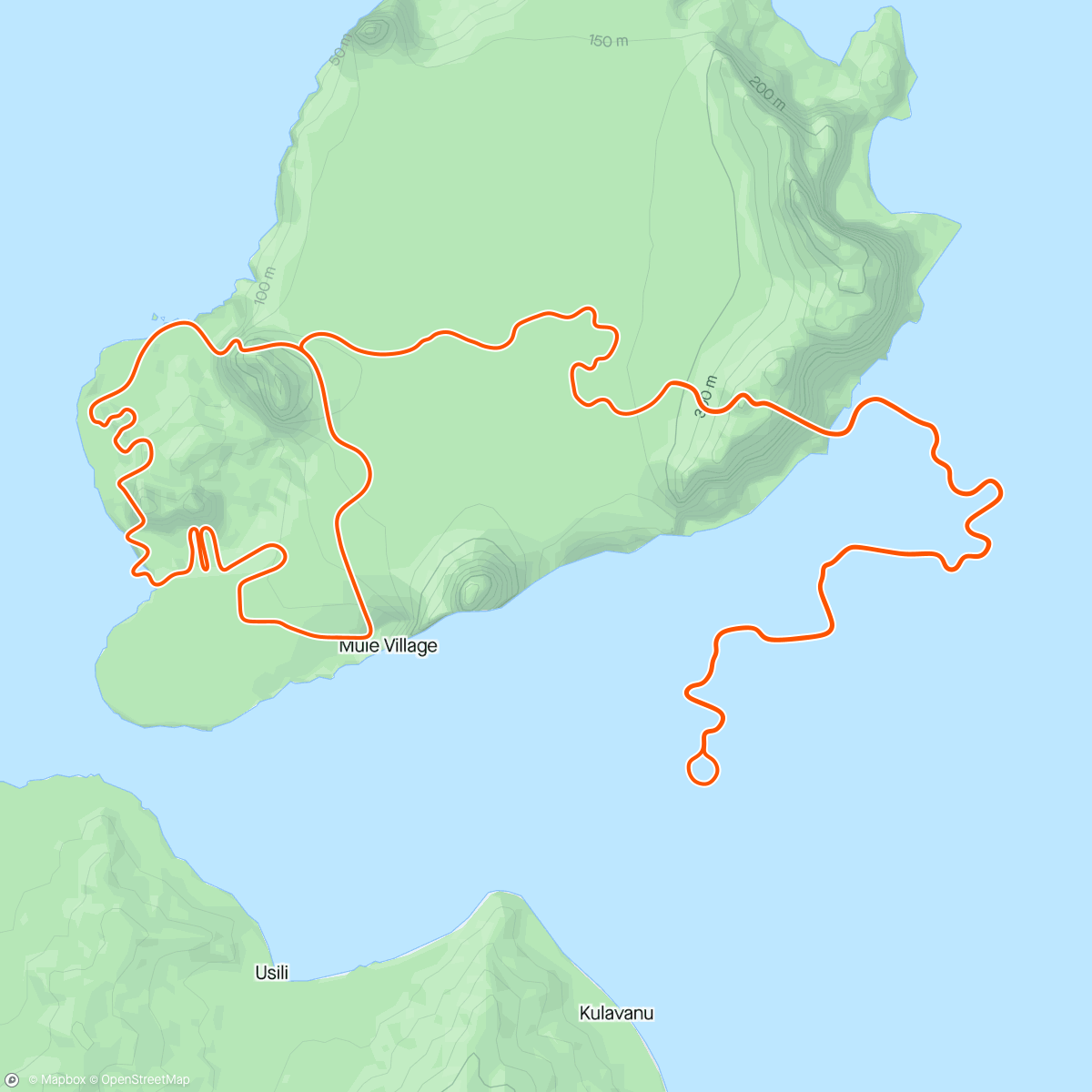 Mapa da atividade, Zwift - Foundation in Watopia