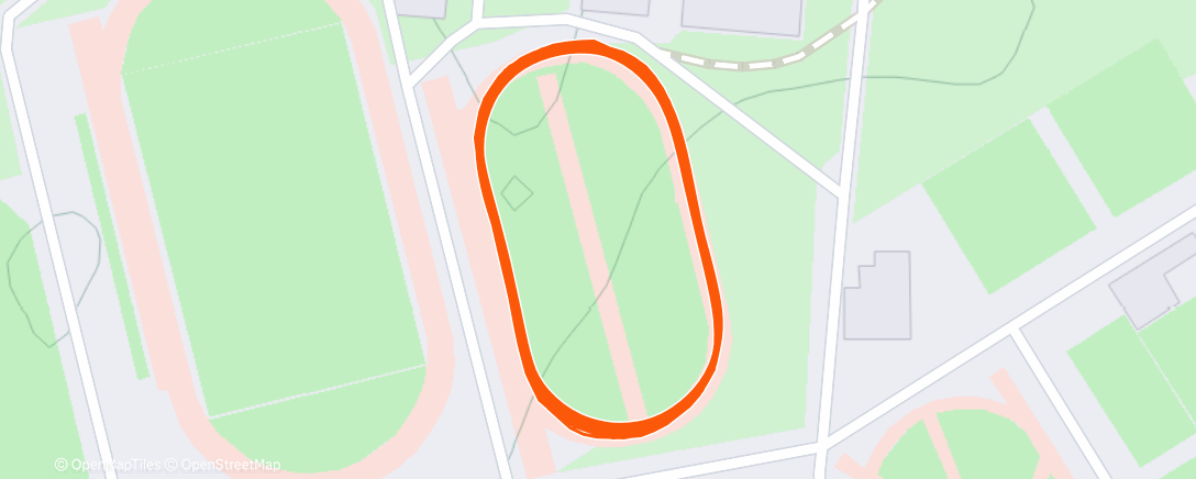 Карта физической активности (Afternoon Run)