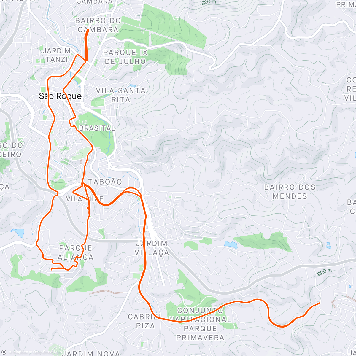 Map of the activity, Pedal solitário movimentodopedal Fazendo o BEM Capela Santa Rosário⛪ com minha💞paixão💑😍