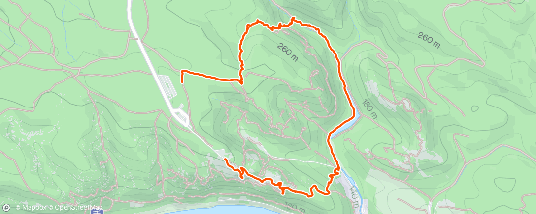 Map of the activity, Avondhike