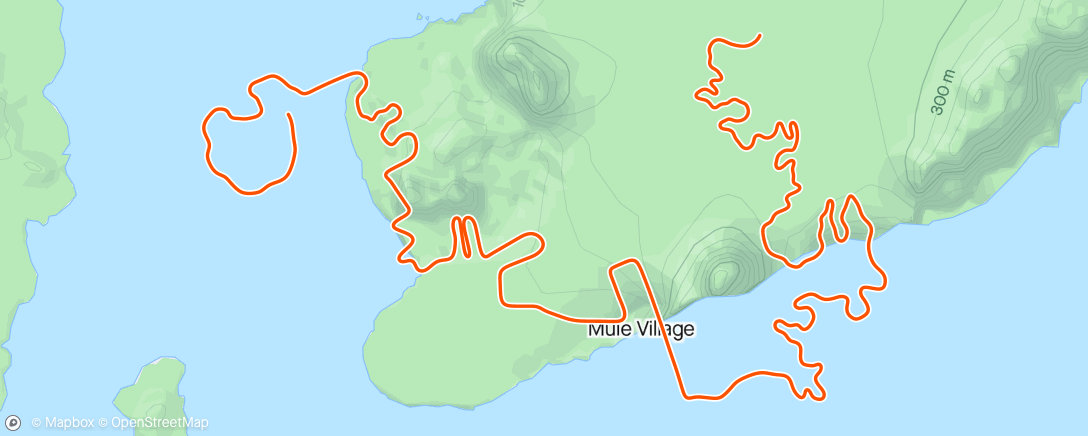 Map of the activity, Zwift - Accelerate Into and Out of Low Cadence Strength (2) in Watopia