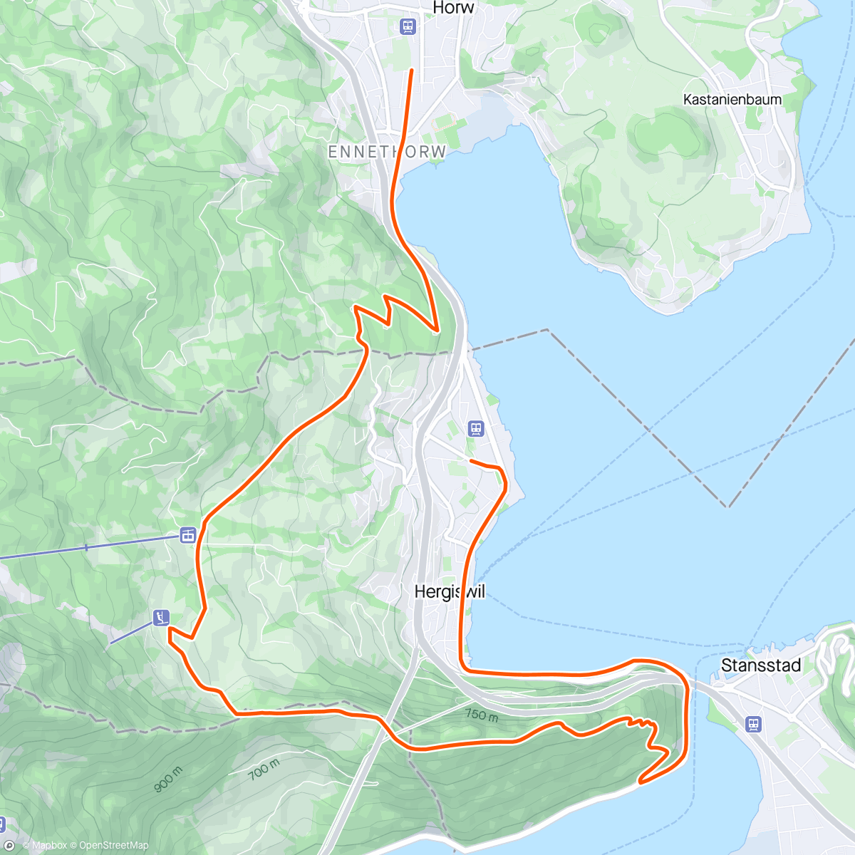 Map of the activity, Lopper